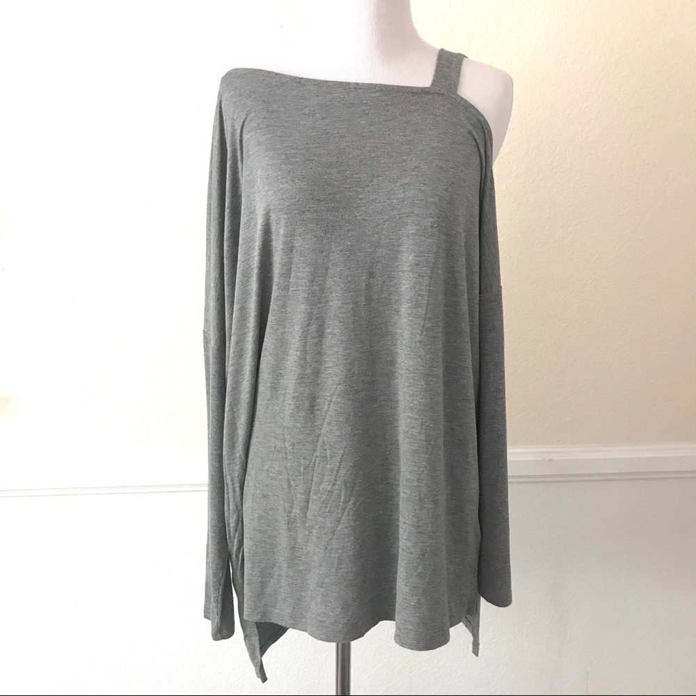 ❗️SOLD❗️DKNY Women's Cold Shoulder Blouse - Picture 2 of 8